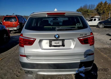 2014 BMW X3 xDrive28I из США, поврежденный, VIN 5UXWX9C55E0D12406